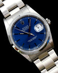 RES Rolex Datejust 36 1999 / minty 16200 blue