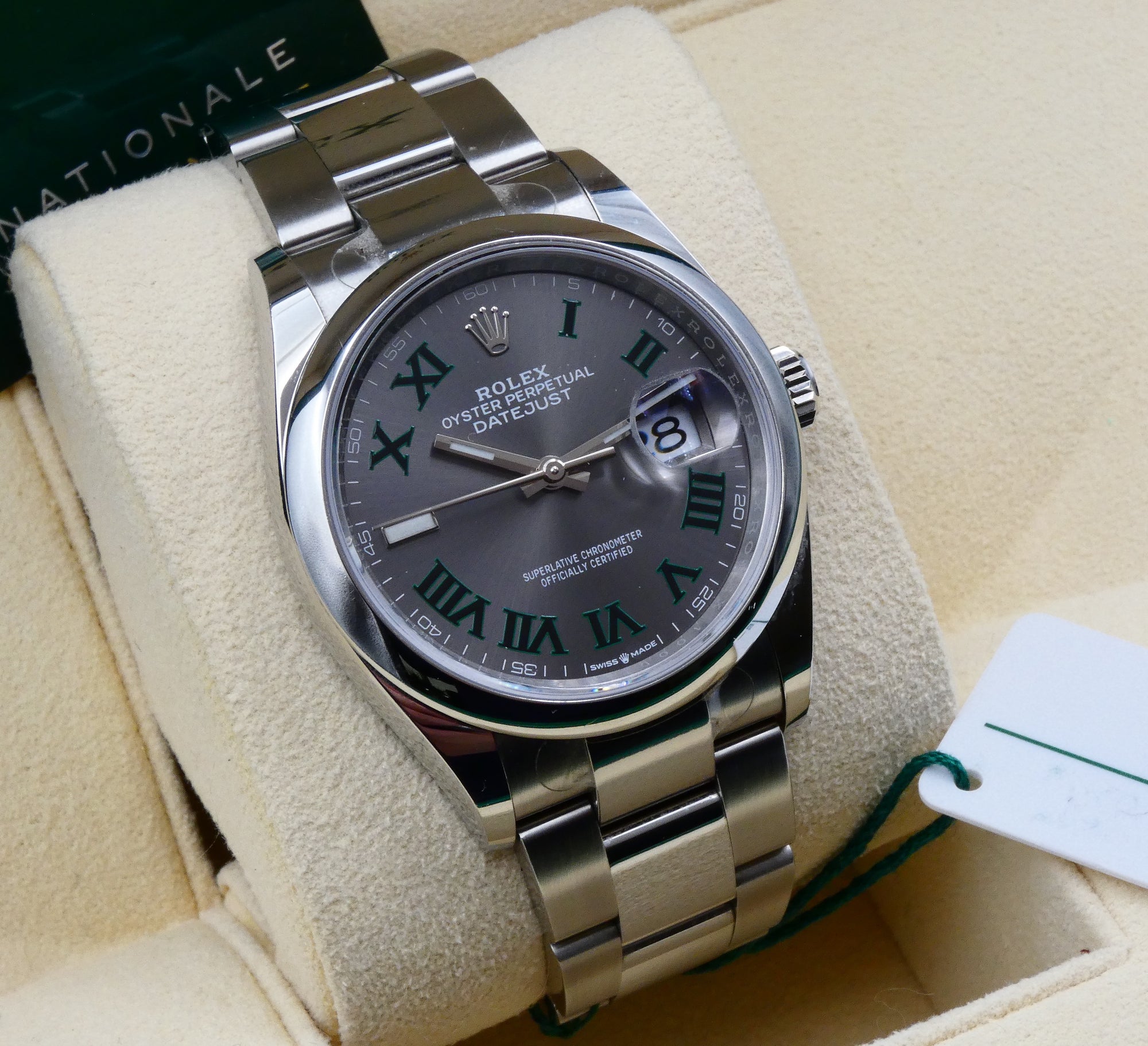 SOLD Rolex Datejust 36 wimbledon / 2022