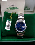 RES Rolex Datejust 36 1999 / minty 16200 blue