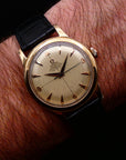 Omega Bumper Rose gold / crosshair / 1950