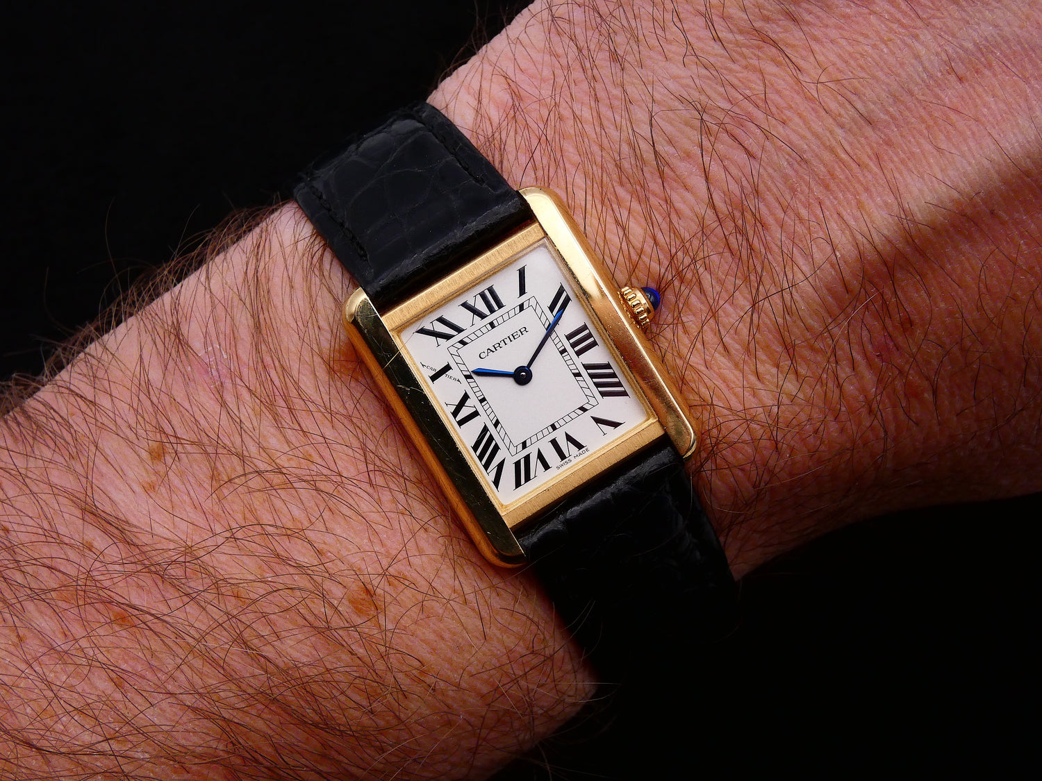 SOLD Cartier Tank Solo 3168