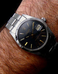 Rolex Oysterdate Precision 1971 Oyster Date Matt black-grey dial / gold markers