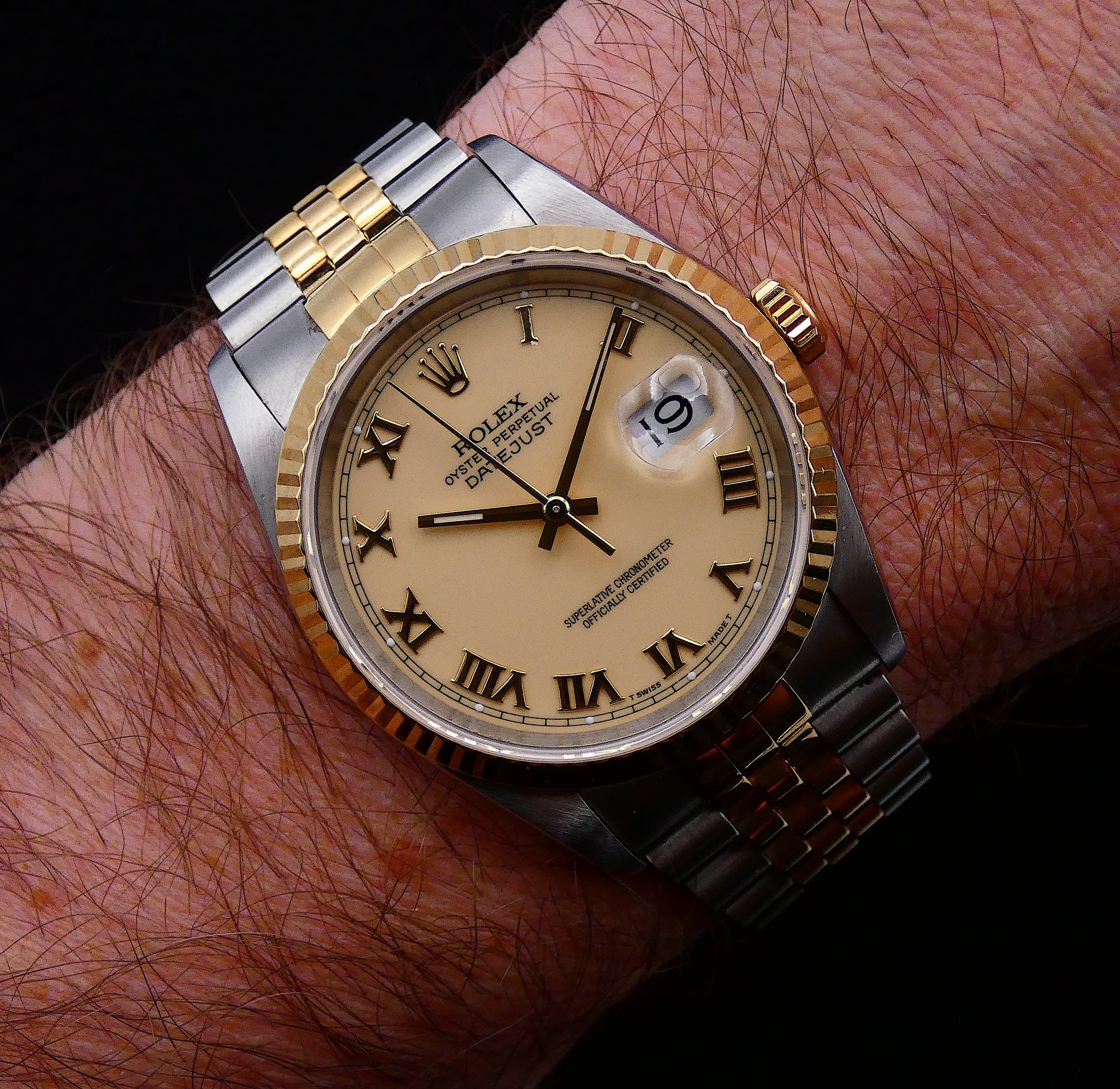 16233 Ivory dial / Rolex 1992 full set