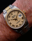 SOLD 16233 Ivory dial / Rolex 1992 full set