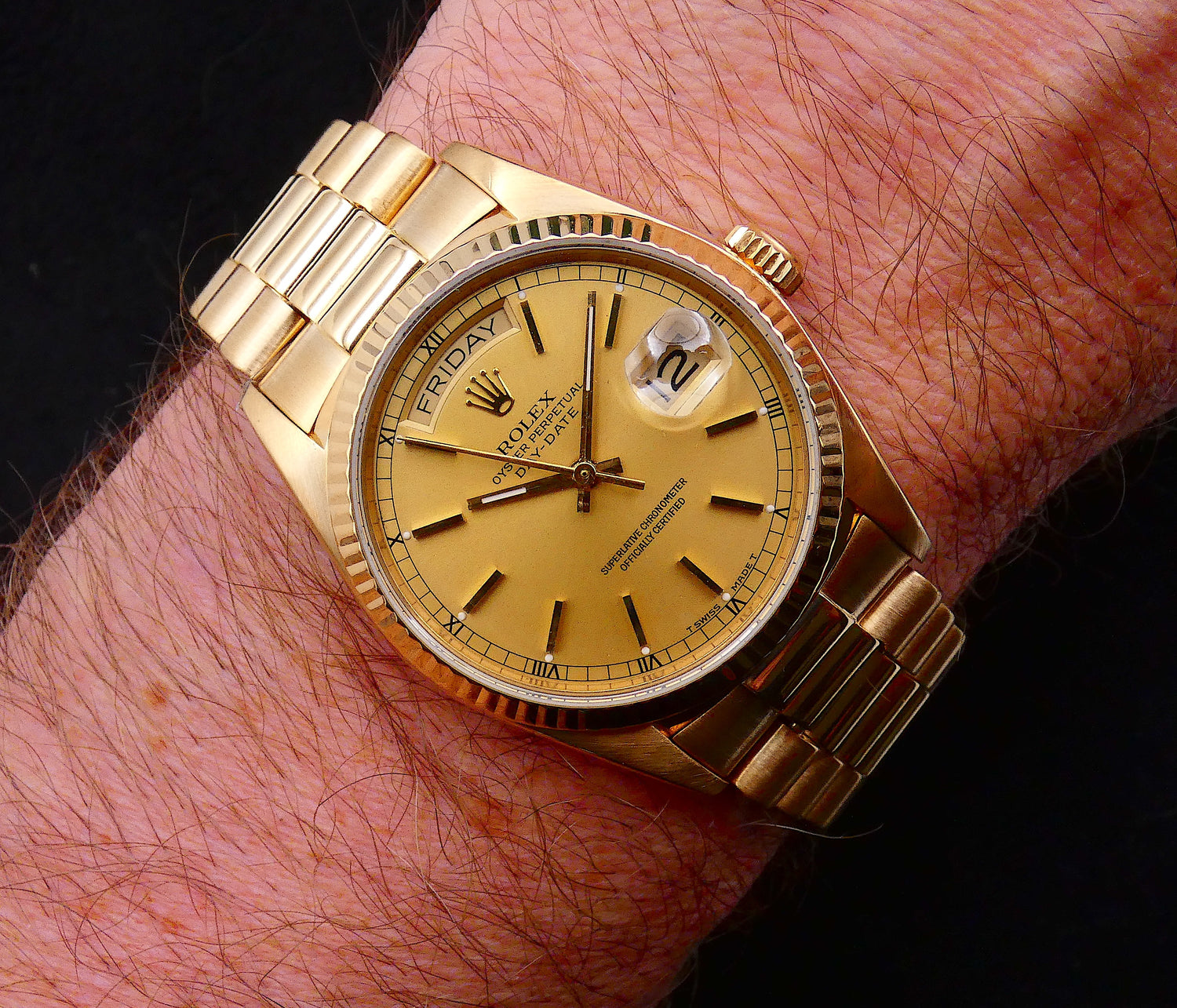 Sold Rolex Day-Date 36 18038