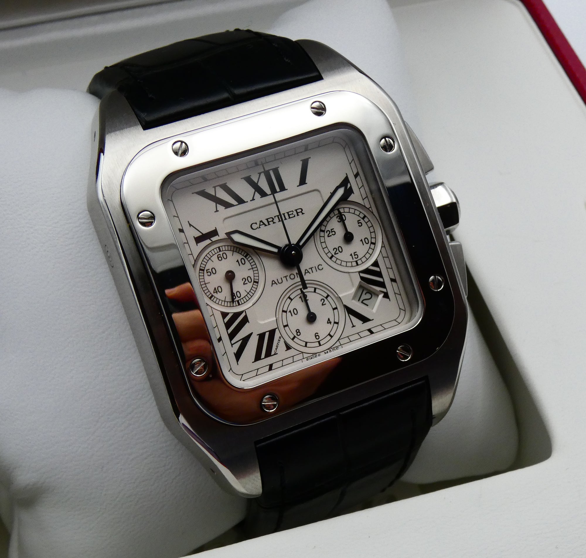 Cartier Santos 100 Certified Xl Chronograph