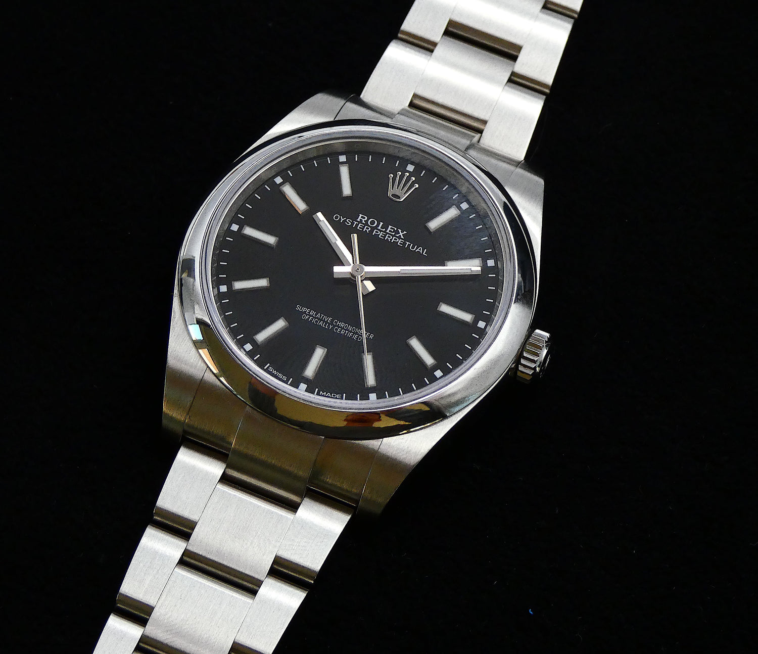 Rolex Oyster Perpetual 39 114300 1 year warranty / check at rolex