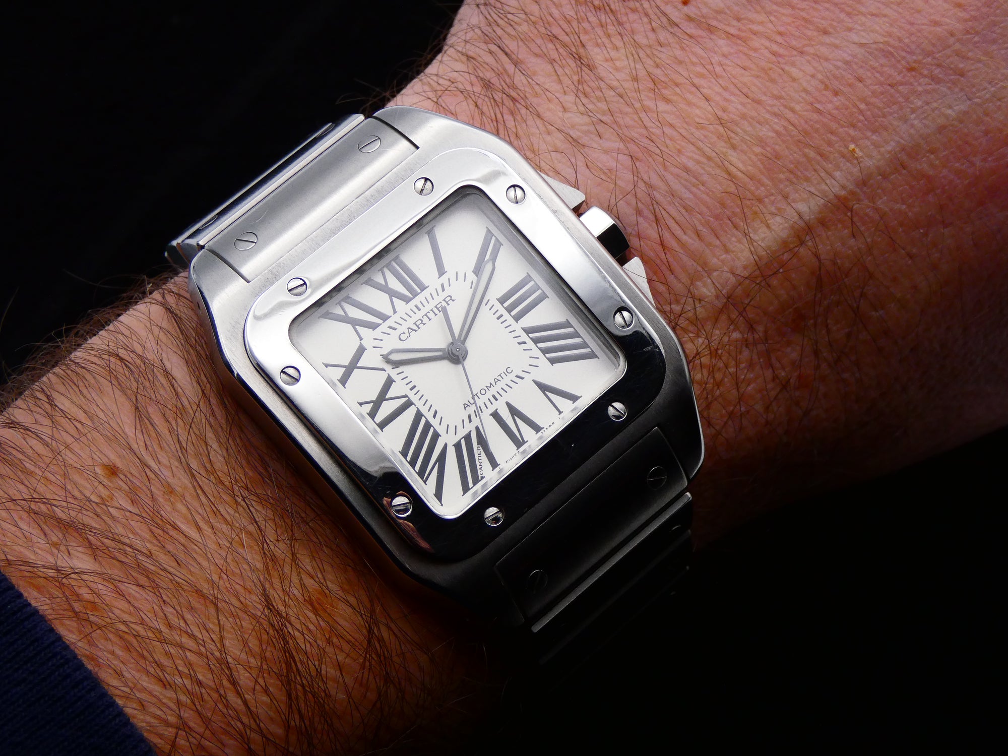 Cartier Santos 100 Xl / ultra full set 2656