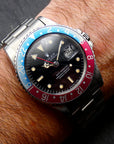 SOLD Rolex GMT-Master 16750 Spider dial / amazing patina / 1985