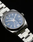 Sold Rolex Oyster Perpetual 36 116000 blue