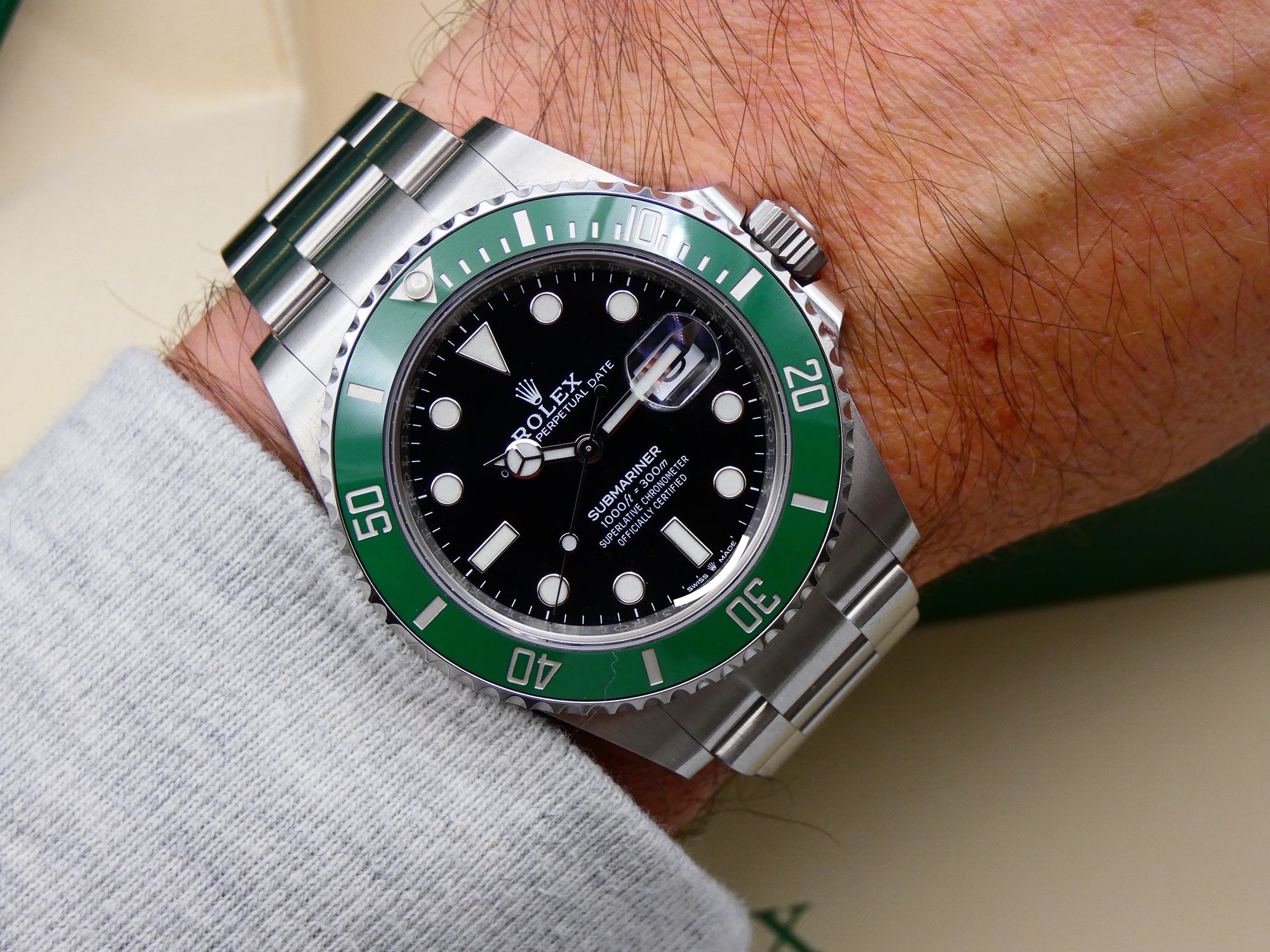 SOLD Rolex Submariner Date New 126610LV