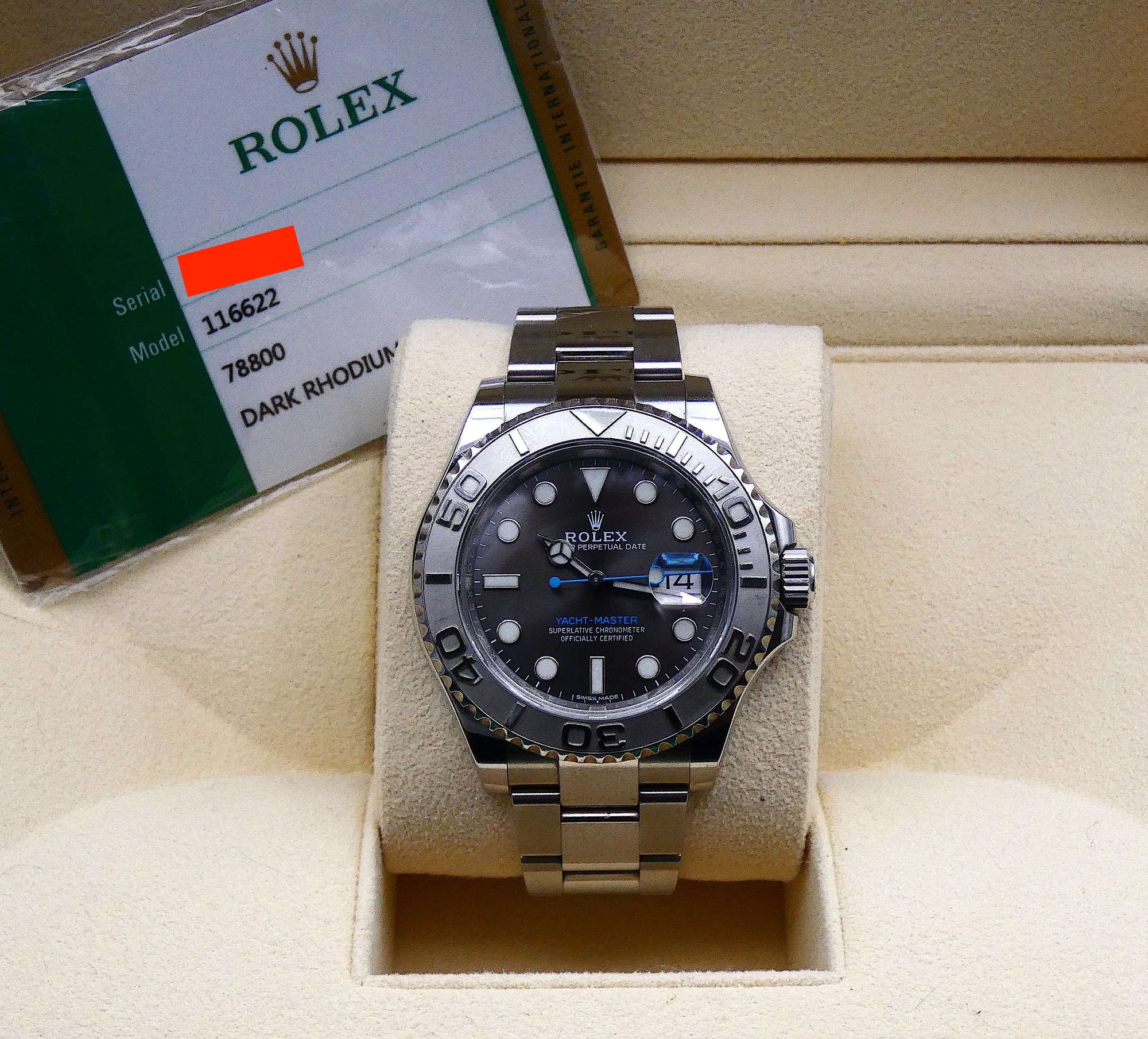 SOLD Rolex Yacht-Master 40 2019