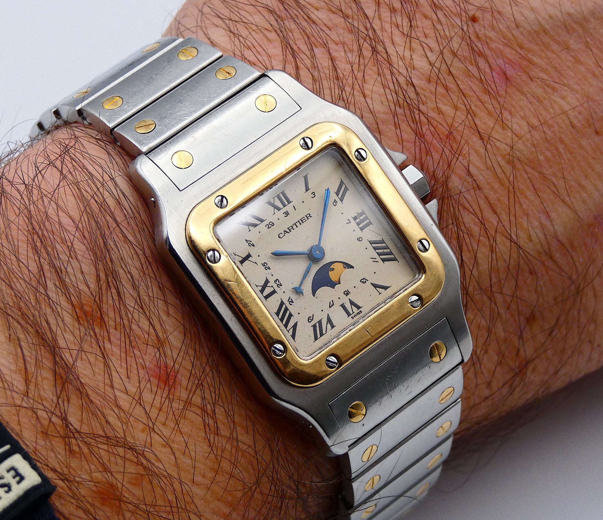 SOLD Cartier Santos 119901