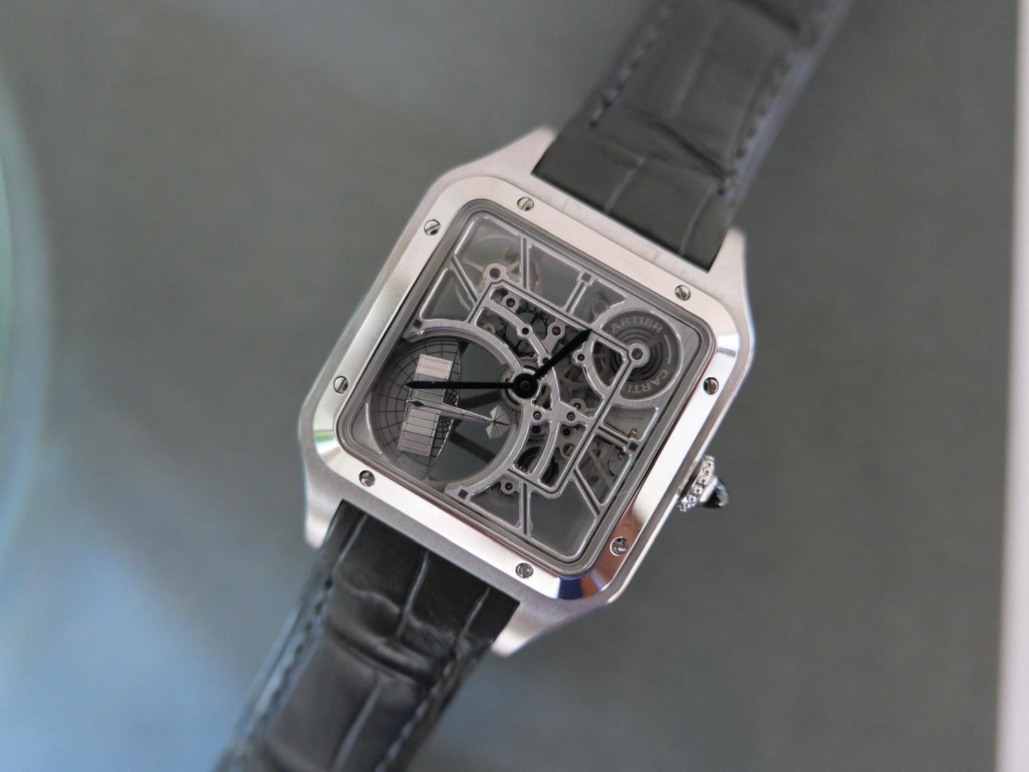 Cartier Santos Skeleton Santos WHSA0032