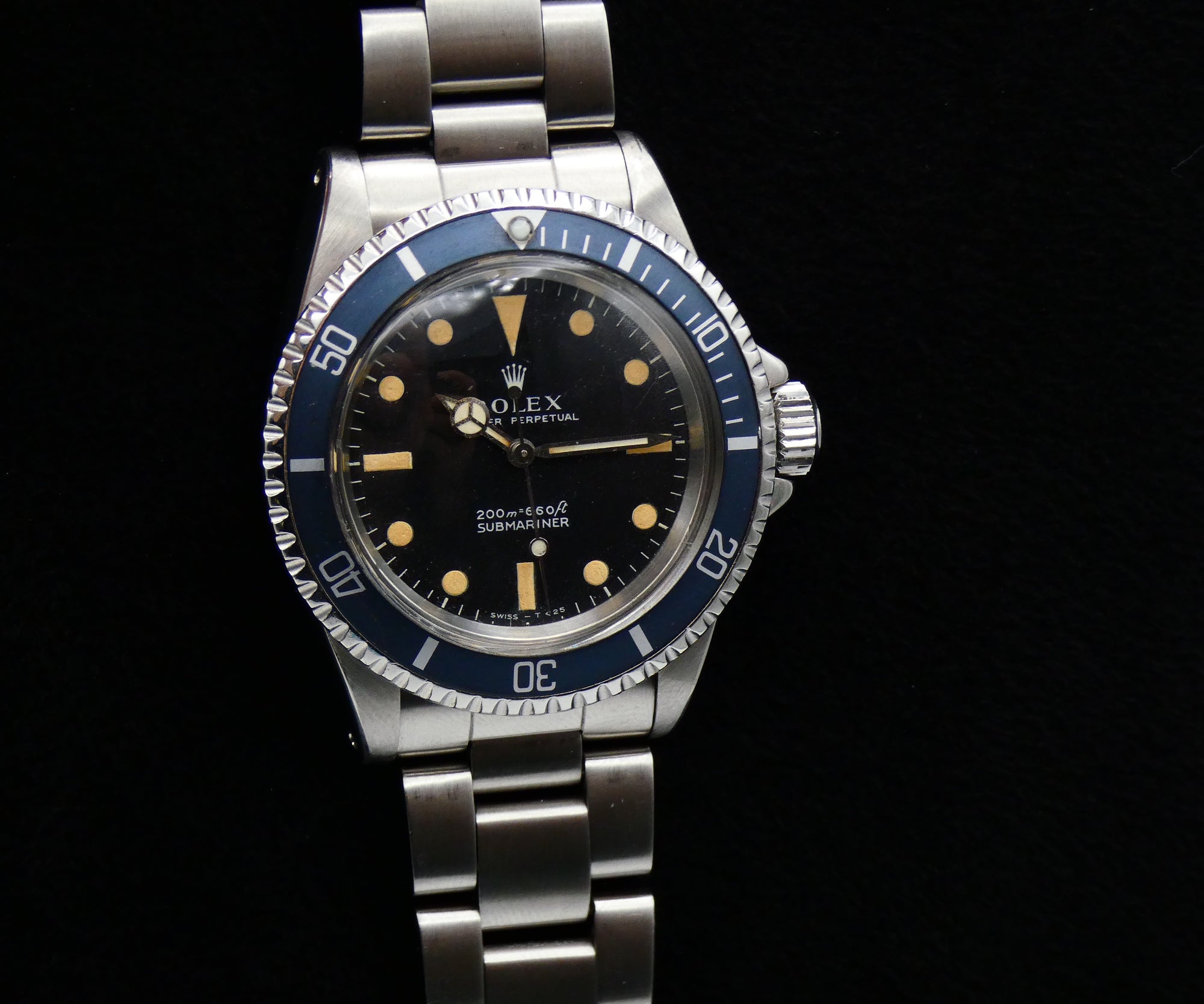 Rolex Submariner (No Date) Certified 5513 / Meters first / full set