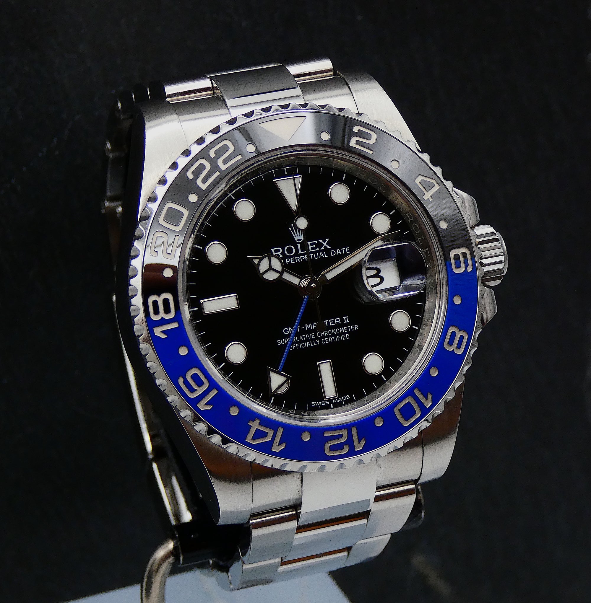 SOLD Rolex GMT-Master II &quot;Batman&quot; 2019 / NL delivered / Mint 116710BLNR