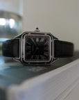 Cartier Santos Dumont Black Lacquer WSSA0046