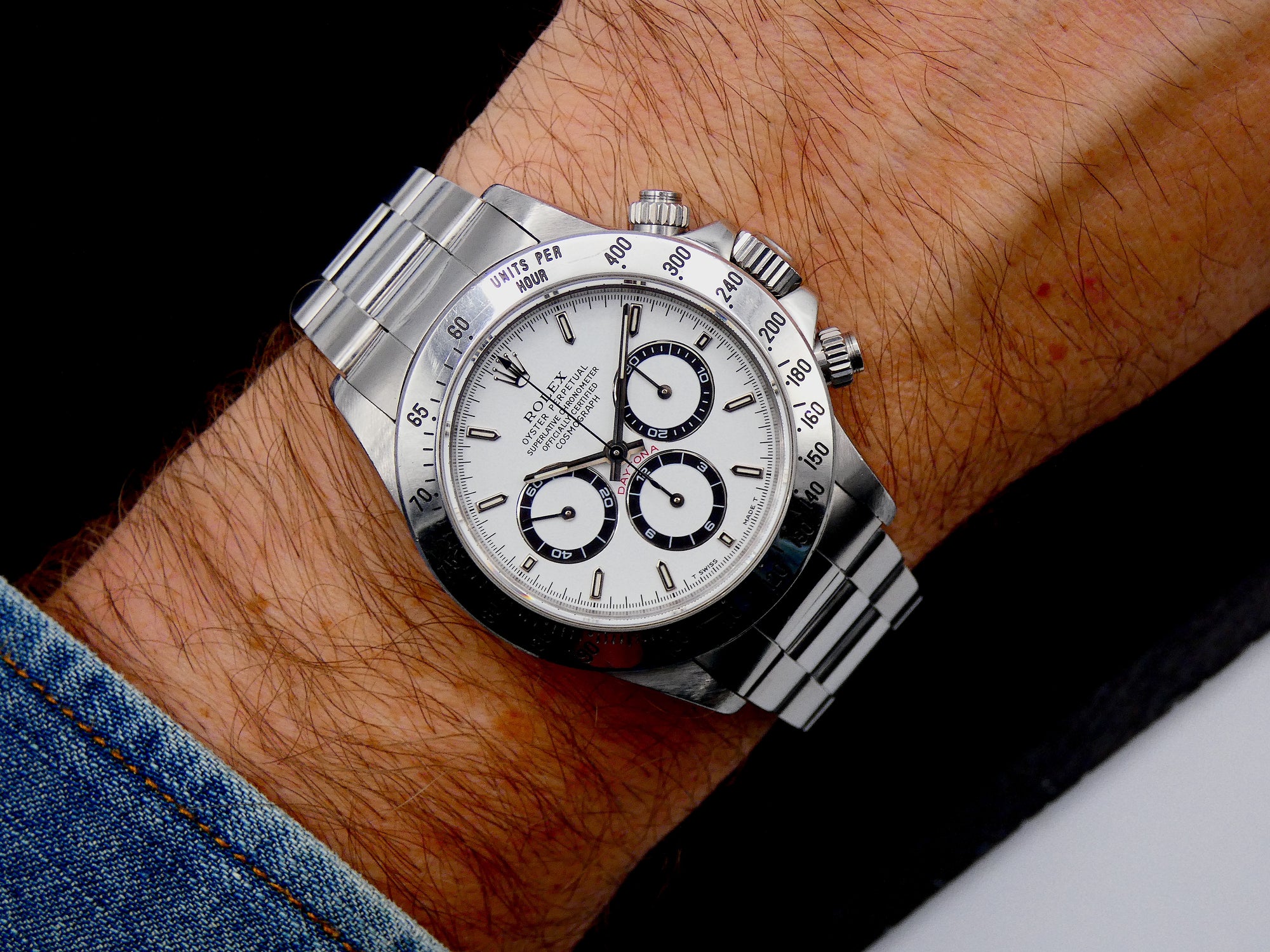 SOLD Rolex 16520 Daytona Perfect / Unpolished / stickers