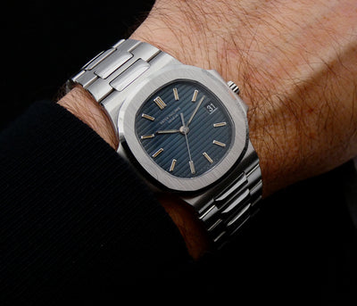 Patek Philippe Nautilus 3800 Minty / black date wheel / early series