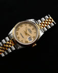 SOLD 16233 Ivory dial / Rolex 1992 full set