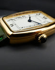 SOLD Cartier Tonneau Vintage Tonneau Tank Faberge Manuel Movement 18K