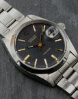 Rolex Oysterdate Precision 1971 Oyster Date Matt black-grey dial / gold markers