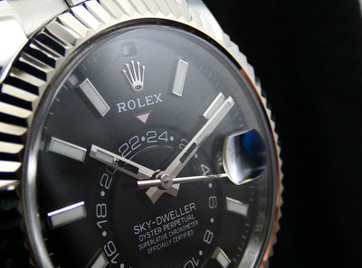 SOLD Rolex 326934 black dial minty