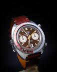 RES The Heuer Autavia GMT 1163 “Choco Patina”