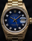 Rolex Lady-Datejust 69178G vignette blue / MINT