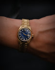 Rolex Lady-Datejust 69178G vignette blue / MINT