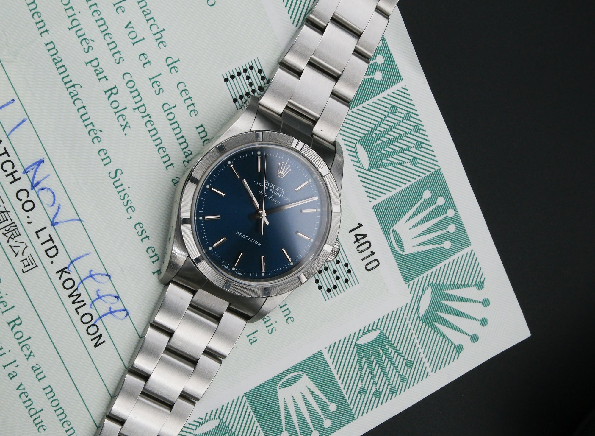 SOLD Rolex Air King 14010 Unpolished / 1999