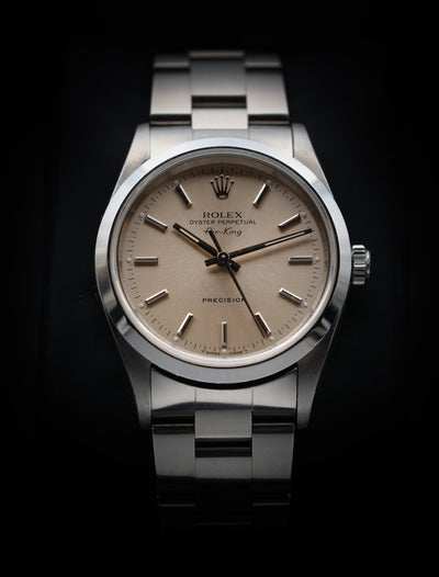 Rolex Air King 14000 Salmon/Patina