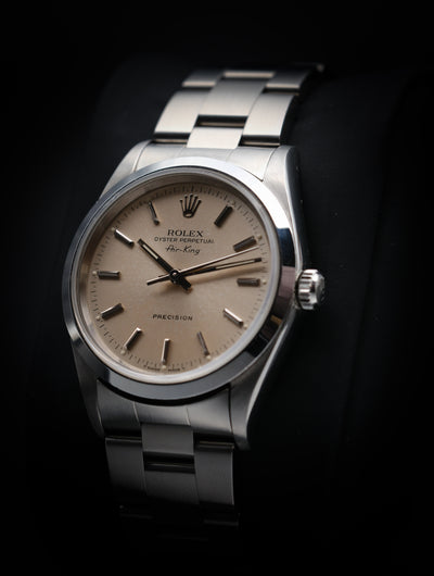 Rolex Air King 14000 Salmon/Patina