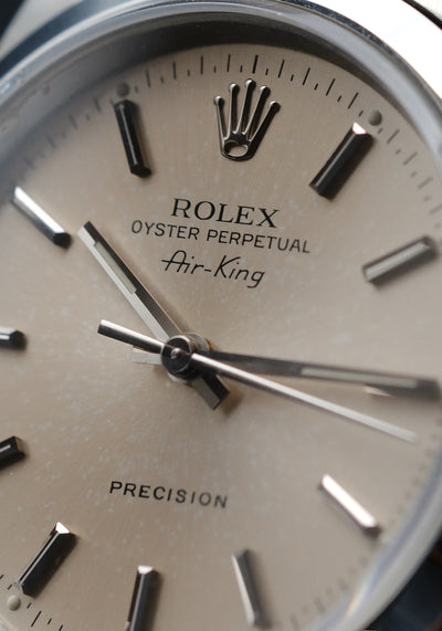 Rolex Air King 14000 Salmon/Patina