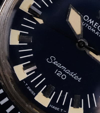 Omega Seamaster 120 / deep blue / amazing condition