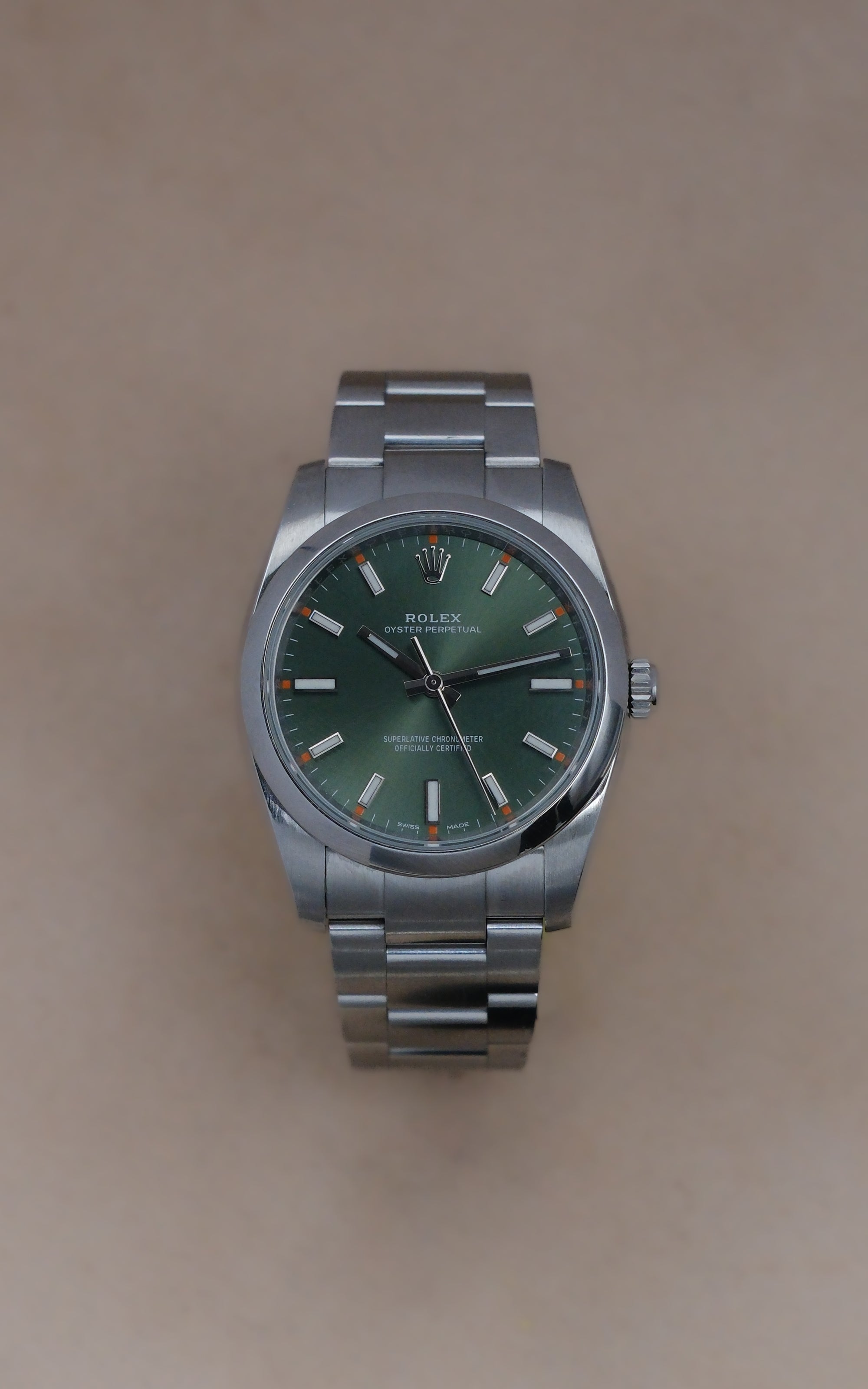 Rolex Air King 114200 with card 2018