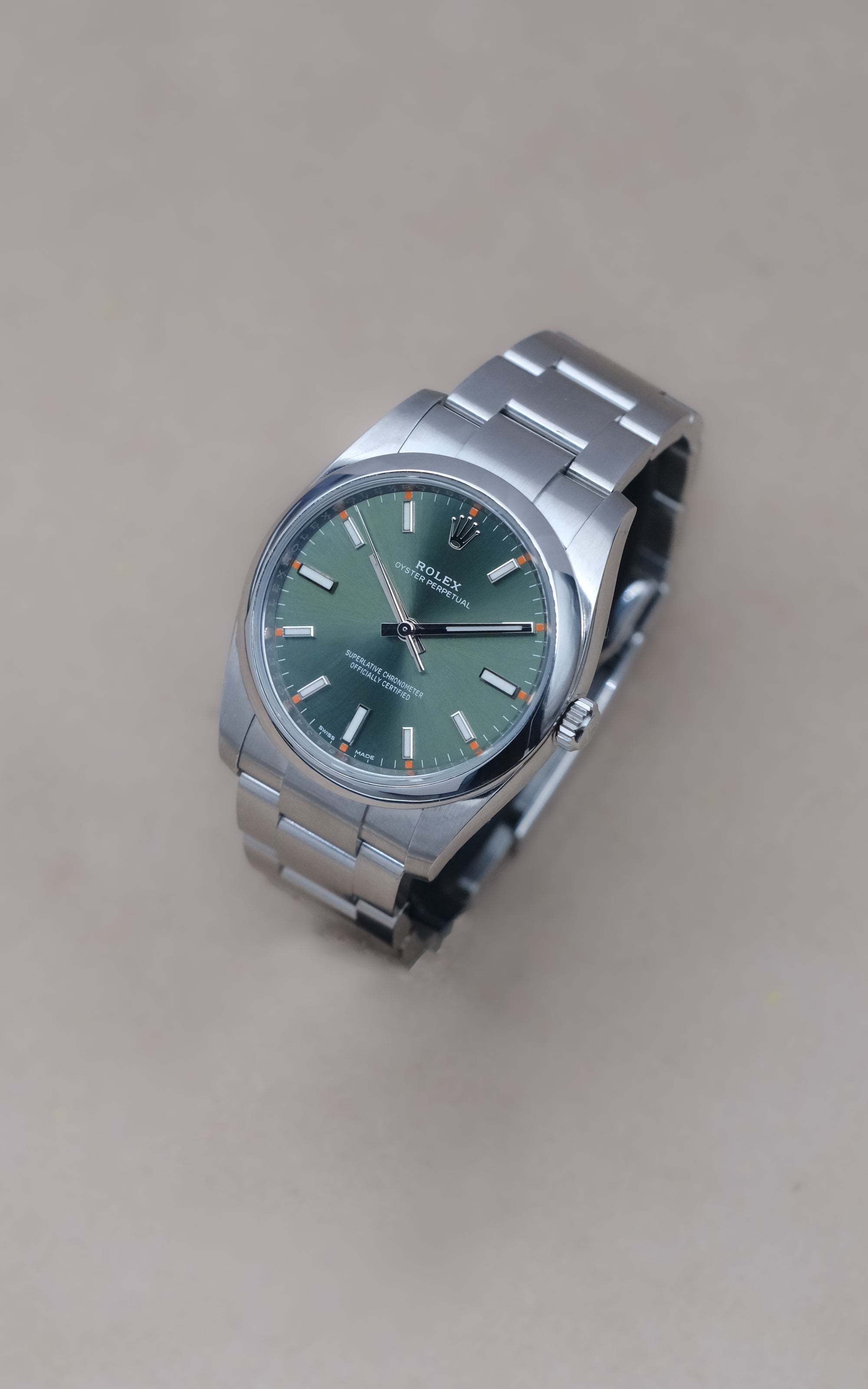 Rolex Air King 114200 with card 2018