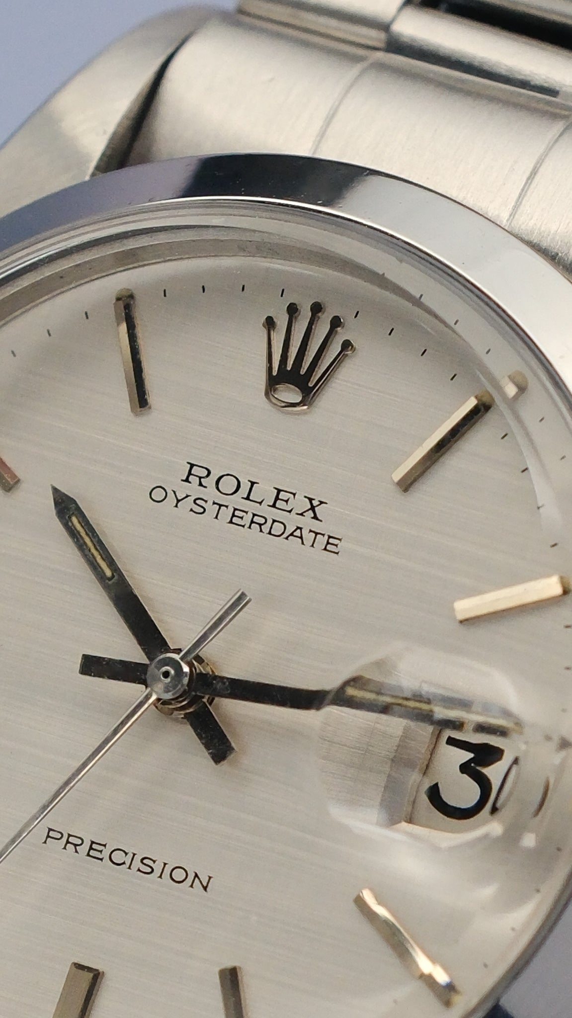 Rolex Oysterdate precision 6694 &quot;linen dial&quot;