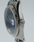 Rolex Datejust blue vignette Full Set 1990