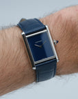 Cartier Tank Must De Cartier Blue 2021 WSTA0055