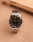 RESERVED olex Submariner 5508 original dial hands / James bond / 2 line Gilt Exclamation 1962