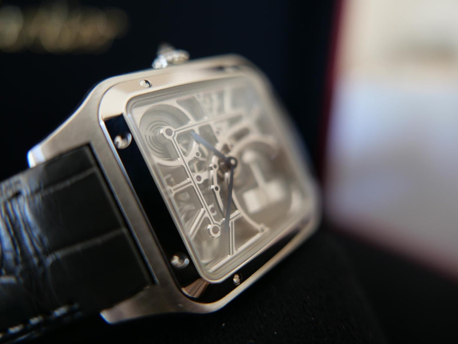 Cartier Santos Skeleton Santos WHSA0032