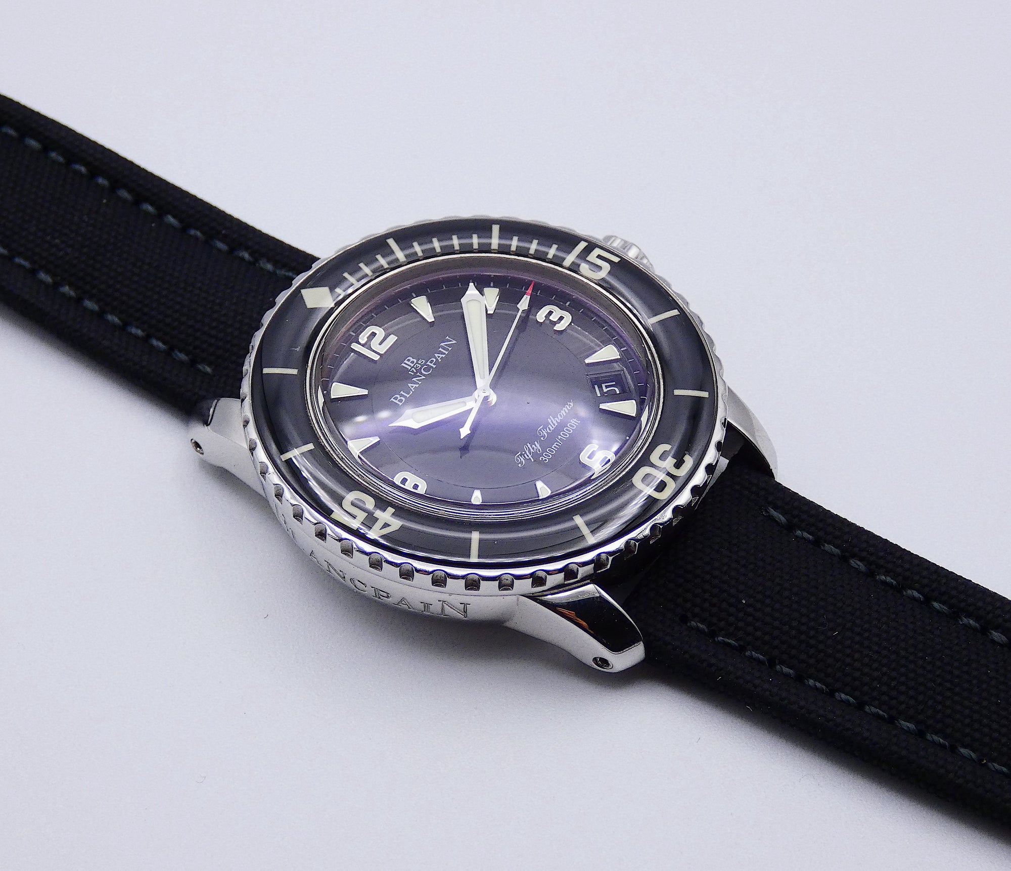 SOLD Blancpain Fifty Fathoms Rare First production / Limited Fifty Fathoms Number 21/30