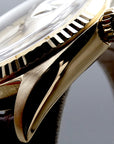 SOLD Day-Date 1969 MINT / Pie pan linnen gold dial / warranty