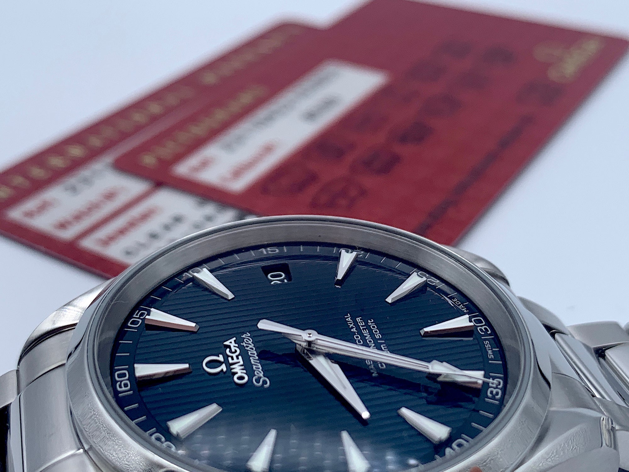 SOLD Omega Seamaster Aqua Terra Blue / 231.10.42.21.03.003