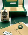 SOLD / Rolex 114200 Oyster Perpetual 34 Olive Dial - 2019 Mint