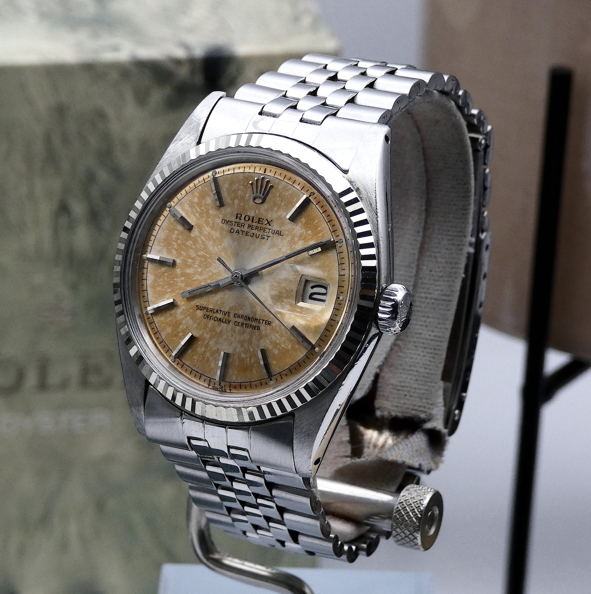 SOLD Cool Datejust 36 Splash Tropical 1966