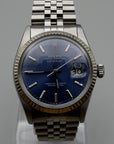 SOLD Datejust 36 Blue 1985 MINT / Serviced with warranty