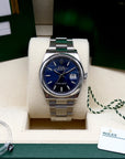 SOLD Datejust 36mm Blue/ Full Set / 2019