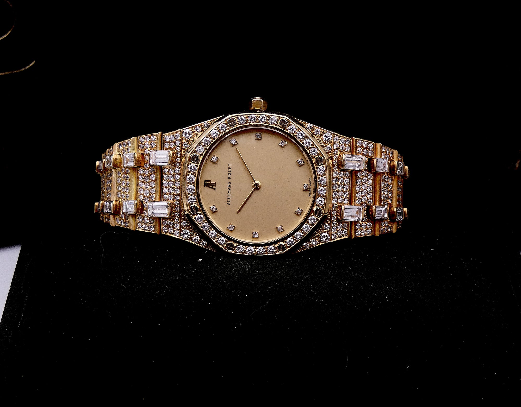 RARE Royal Oak 18K/ Full set / AP Factory Diamond Set 14,6 carat